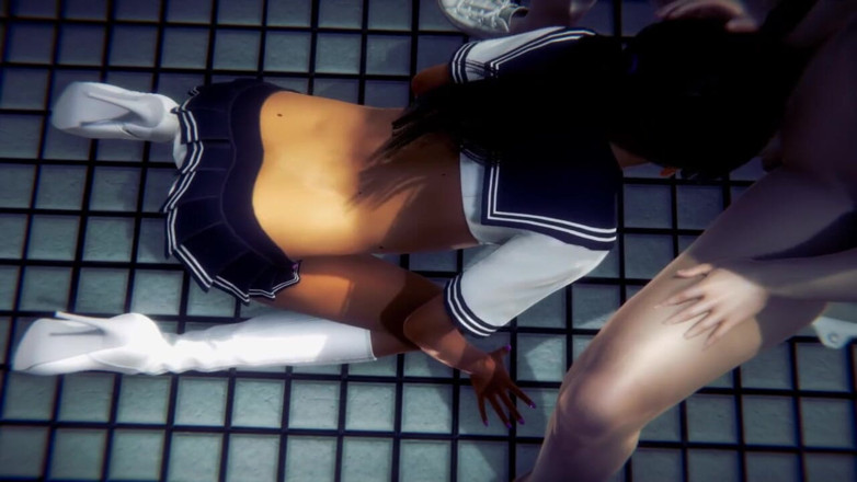 Yaoitube: Yaoi Femboy - Simon Hardsex in un bagno