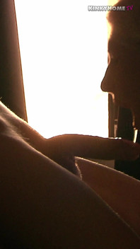Horny Blowjob at Sunset