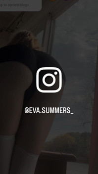 2024 Eva Summers Instagram Reel Petite PAWG Dirty Blonde Natural Body Fit Girl Thick Thighs - Cleaning and Booty Shaking