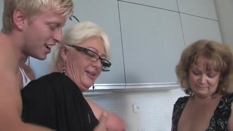 Xtime Network: Desperate housewives sharing a young hard cock