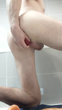 I'm Hiding a Huge Dildo in My Ass