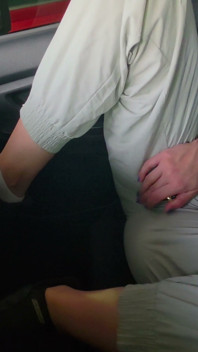 American Wife Masturbates in Parking Garage