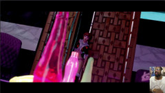 L6RD7BLU3 FUTA: フタVは自らをけいれんして絶頂が爆発し、フタチンポ D.va 彼女のきつい穴を犯して絶頂します