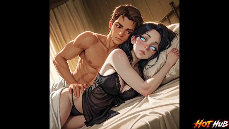 Nowhere: Step Mom Shares Bed with the Step Son While His...