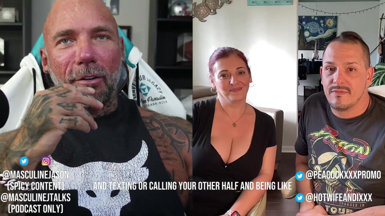 Raw and Uncensored with Masculine Jason: Redemption Interview Peacock Couple Episode 11