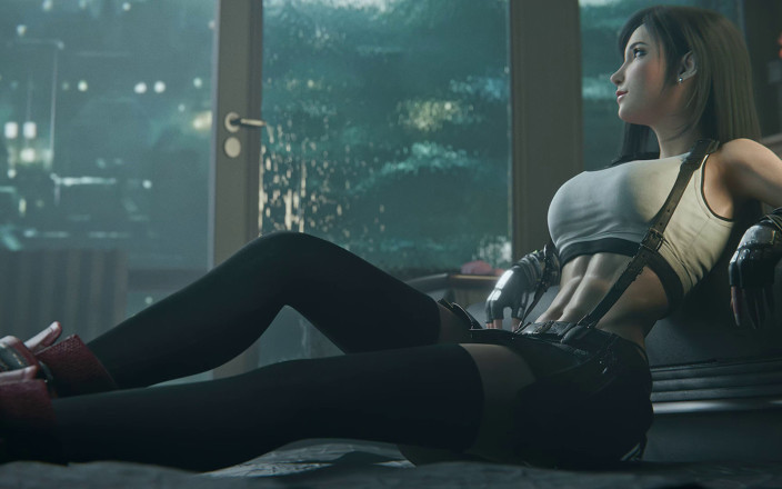 Orlikx: Tifa Lockhart - 10 to 0 Countdown JOI (3d Animation)