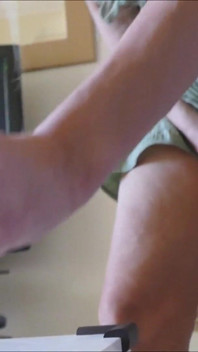 Fucking Balls Deep on a Dildo Sex Toy with Ass Spreading & Moaning Orgasms