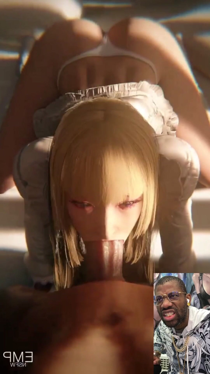 Good news media: Lili Deepthroating a Gooner Cock Like She Fucking Means It