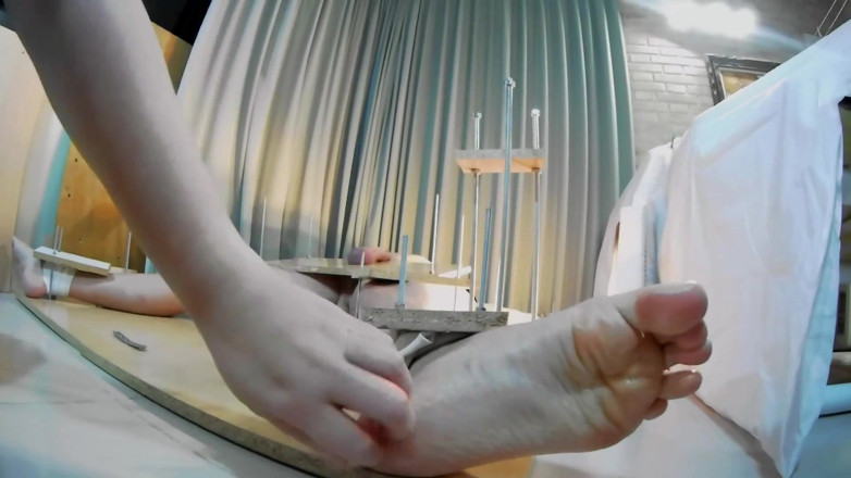 Pazuzu_zu: Feet tickling + cbt + tease handjob + ruined orgasm + post orgasm (ext)