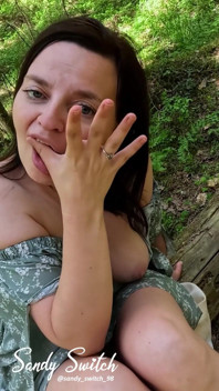 Facial Cumshot in the Forest