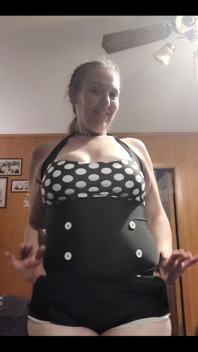 Like my bathing suit?
