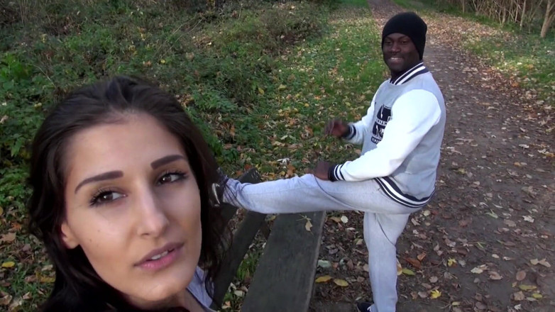 MMV Deutschland Porno: Skinny brunette has found her perfect BBC partner