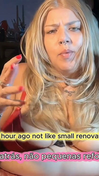Dharma From Your Saggy Brazilian Cougar Goddess in Red Lace About Accepting Your Space
