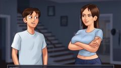 Summertimesaga Midnight Ride with Babe- (jenny&#039;s Route)part 93