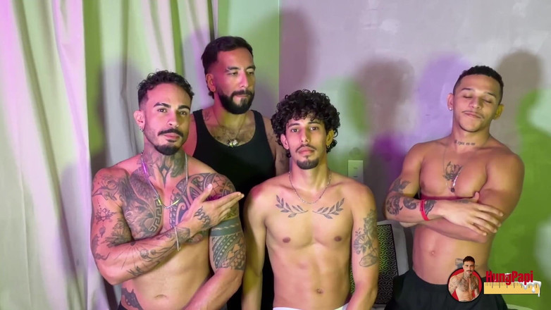 Hung Papi: Azael Maluma fode Hung Twink Bareback Hung Papi