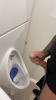 Bathroom Piss and Jerk
