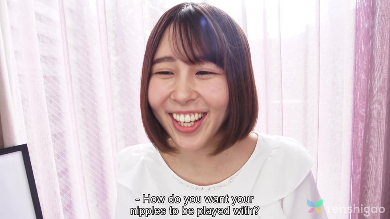 Tenshigao: Girl Next Door Kurumi Aoyama Gets Naked for Us Today