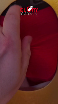 Xl Cock at the Gloryhole: Hot Cumshot Straight to the Mouth!