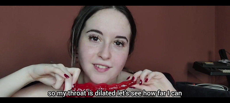 RavenHearth666VIP: Trénování krku s dávení a výstřik vyjde