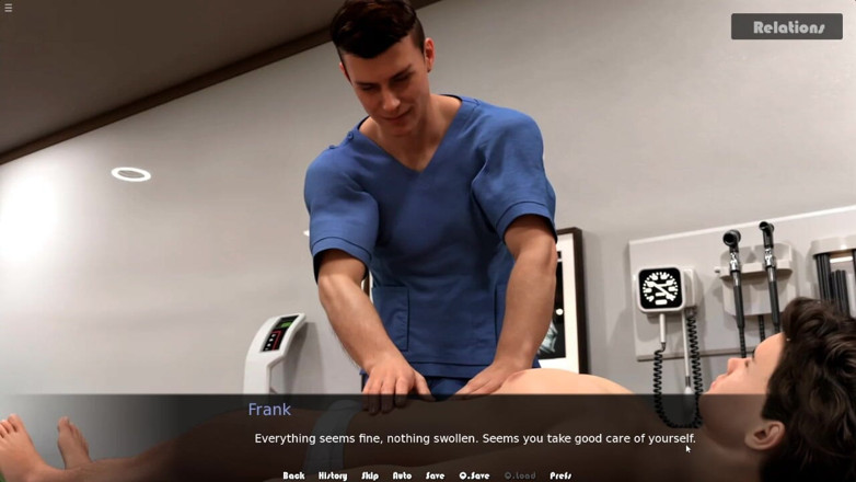 Future man: Gay Doctor Frank Giving Handjob to 18 Plus Boy Oliver While...