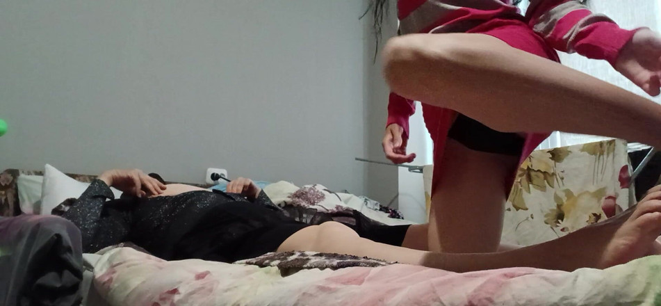 Lesbian-illusion: Niemand weiß, dass ich nach den vorträgen die muschi unseres...