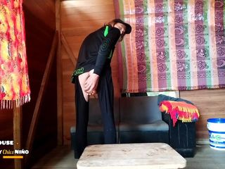 Culopeke: पतला युवा समलैंगिक आदमी कामुक है