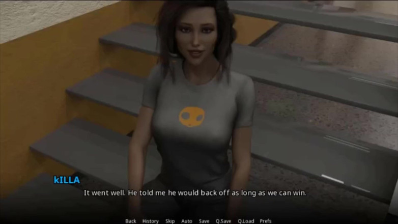 Visual Novels: Wvm stars university parte 43 - secretaria me confundió con el jefe