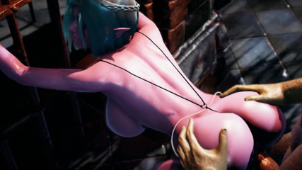 Honey Bttch: Slutty dark elf needs orc cock