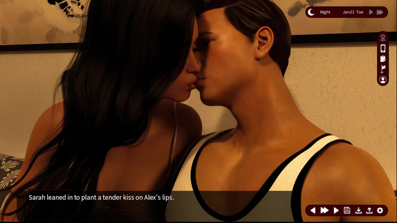 Johannes Gaming: Chuchotements de désir 15, Sarah et Alex s’ouvrent de plus en...