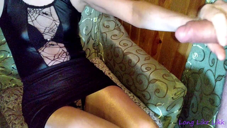 LongLikeLikk: Cum_Black kleid