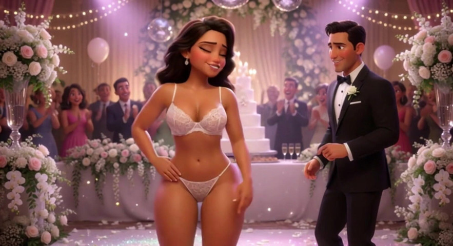 Cuckold Husband Lets All Guests Touch His Bride on All Fours at Wedding Reception (ai Generated) (My night collection) Cuckold Husband Lets All Guests Touch His Bride on All Fours at Wedding Reception (ai Generated) (My night collection)
