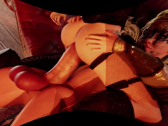 Futanari VR: Vtipné VR video 327