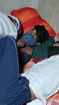 Dormitorio romance de estilo gay indio