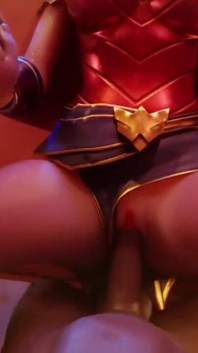 POV - Wonder Woman Gets Missionary Fucked and Creampied
