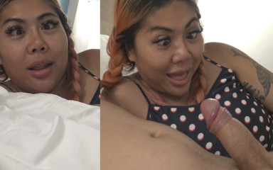 nutON: Dumb Ahegao Whore Explores Mysterious Throbs Under the Blanket