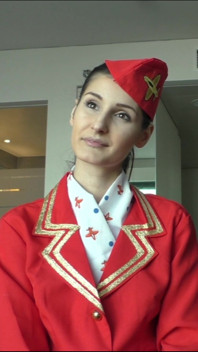 Air Hostess Coco Kiss Take Hot BBC Creampie