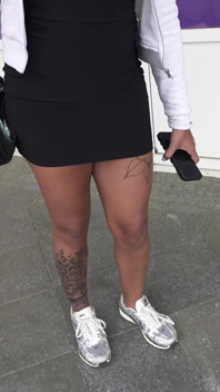 Německý skaut - Brown Skin Inked Molly Lízátko vyzvednuto na první šukání na castingu v Berlíně