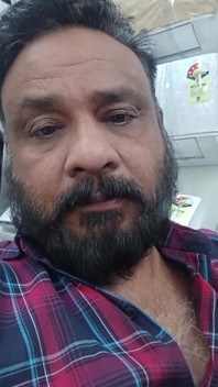 Shy Stepfather Showing His Boobs on Video Call
