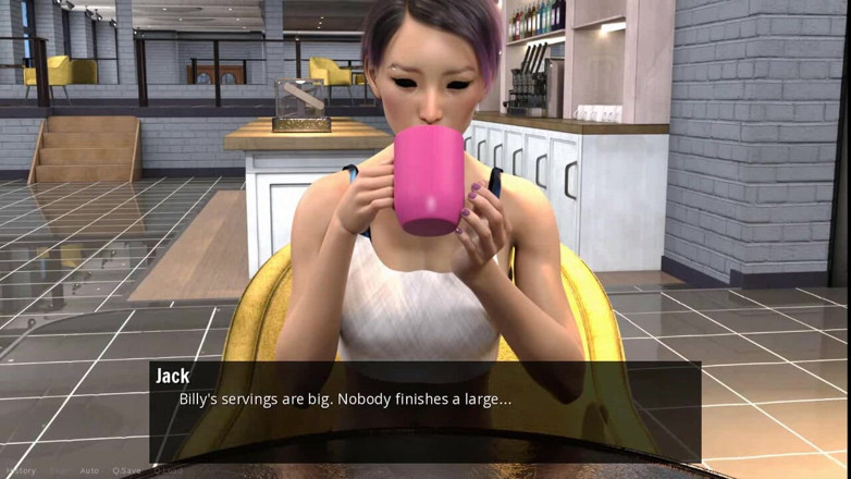 Dirty GamesXxX: A man for all: wild girl in coffee shop - ep. 14