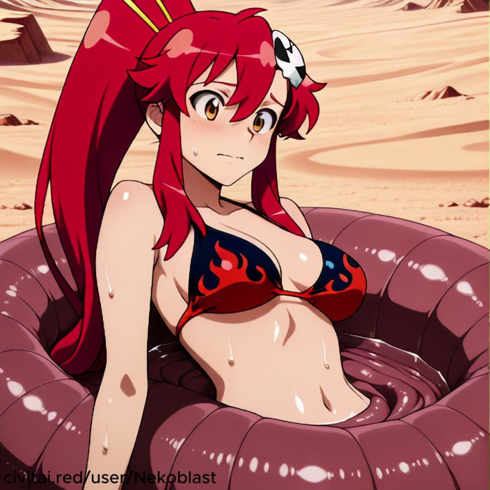 Nekoblastai: Yoko Littner Gurren Lagann Gangbang Ai