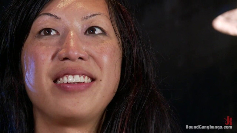 Bound Gang Bangs by Kink: Beautiful Asian Lawyer Fantasizes About Being Taken Down and Gangbanged...