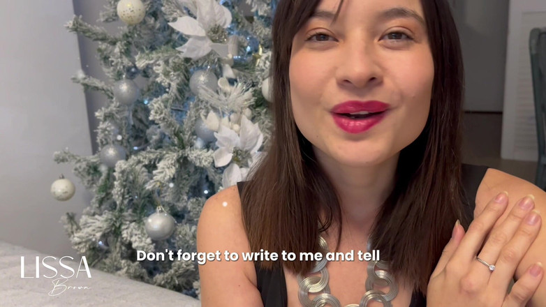 Lissa Brown: Obrigado por este ano juntos