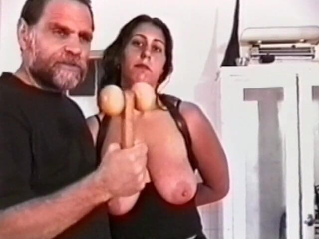 Vintage Fetish: Big tits milf gets bound, gagged