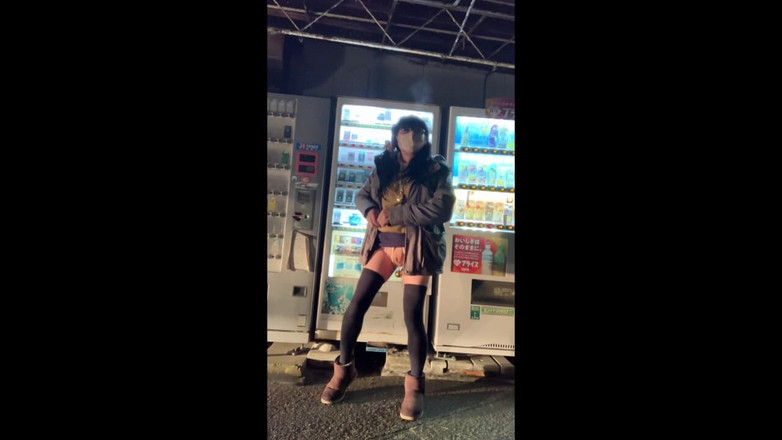 megu2002: स्वतंत्र प्रशिक्षण No64 रात में रोप टाई एक्सपोजर वॉक