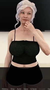 Between Salvation and Abyss #24 Sexy Granny Can't Take Her Hand off My Big Dick