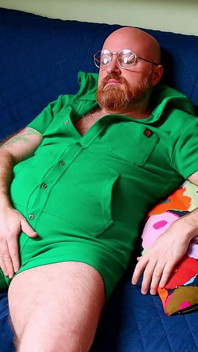 Hairy Ftm Trans Man Jacks off and Squirts in Union Suit