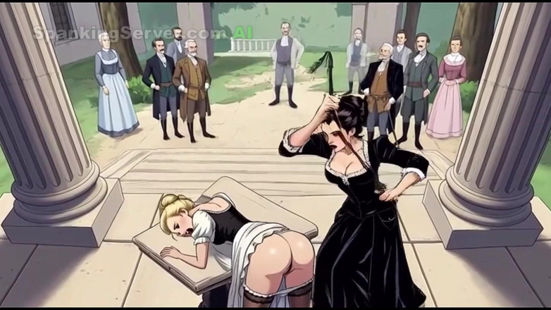 SpankingServer - AI: Servitoarea este pedepsită, 270326comic1