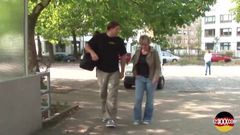 123XXX - Fucked Amateurs in Germany!: Blonde MILF Picked up on a Bus Station for Sex...