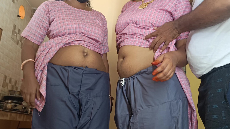 Inba: 大学姉妹の3Pファック