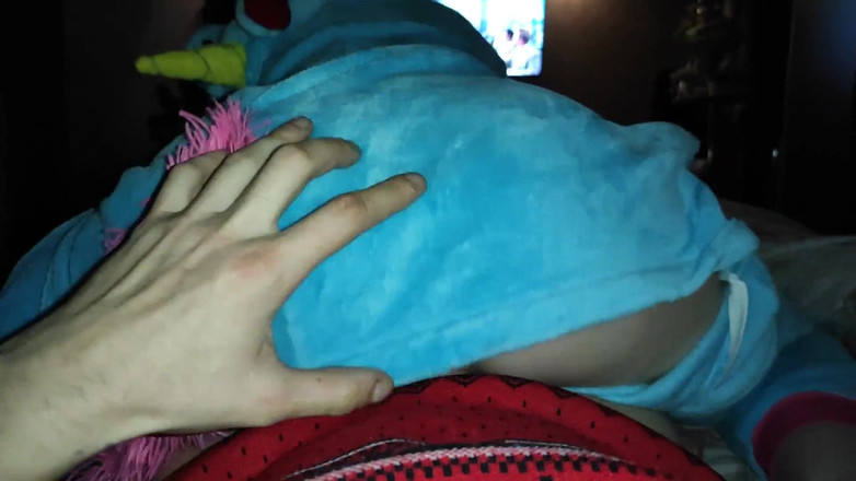 Taboo Room: Stepbrother &amp; Stepsister Have Sex Before Bed - Taboo